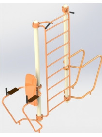 Воркаут для вулиці мультифункціональний-3